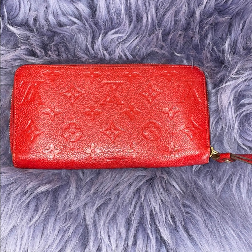 LOUIS VUITTON MONOGRAM EMPREINTE ZIPPY WALLET